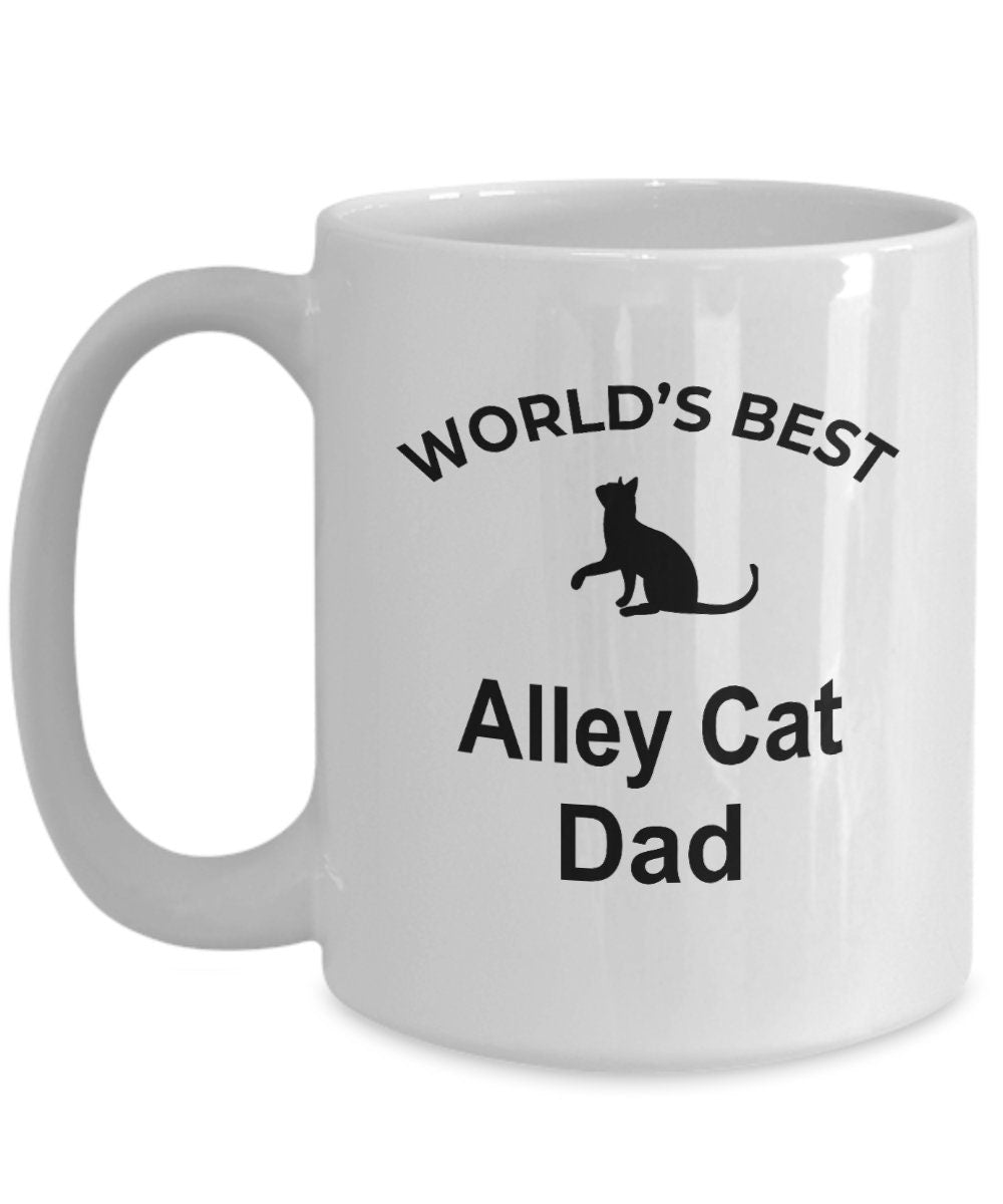 Alley Cat Dad Coffee Mug - Mallard Moon Gift Shop
