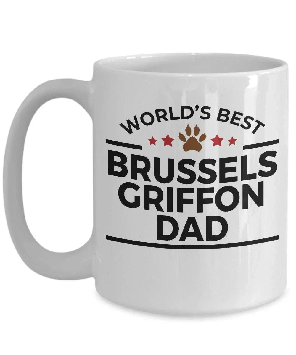 Brussels Griffon Dog Dad Mug
