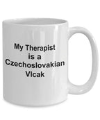Czechoslovakian Vlcak Dog Therapist Mug