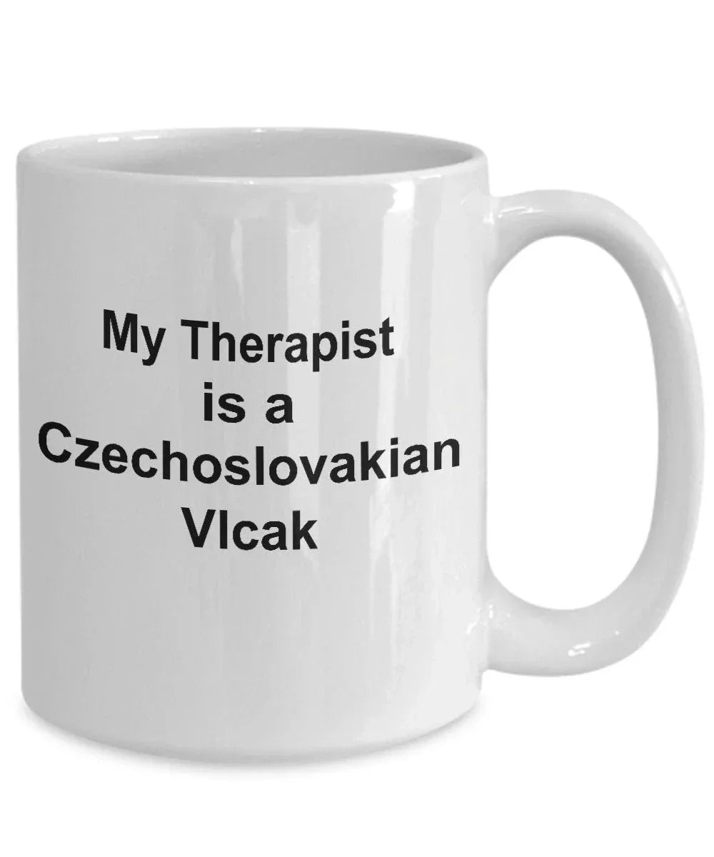 Czechoslovakian Vlcak Dog Therapist Mug