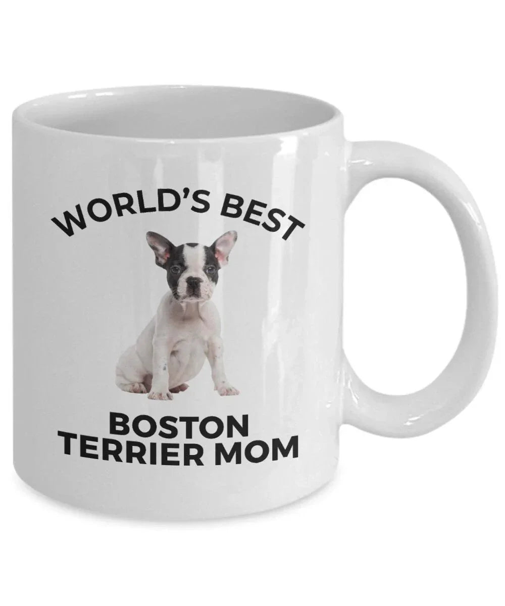 Boston Terrier Puppy Dog Mom Mug