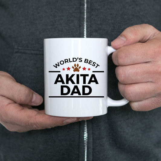 Akita Dog Dad Coffee Mug
