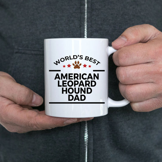 American Leopard Hound Dog Dad Mug - Mallard Moon Gift Shop