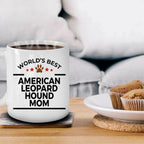 American Leopard Hound Dog Mom Mug