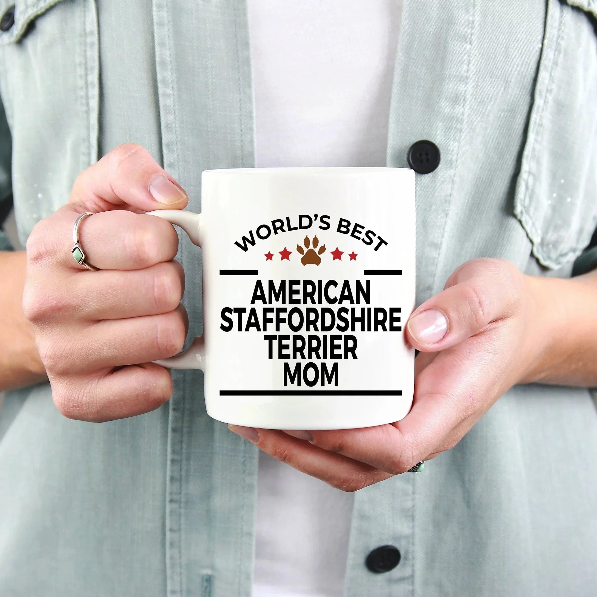 American Staffordshire Terrier Dog Mom Mug