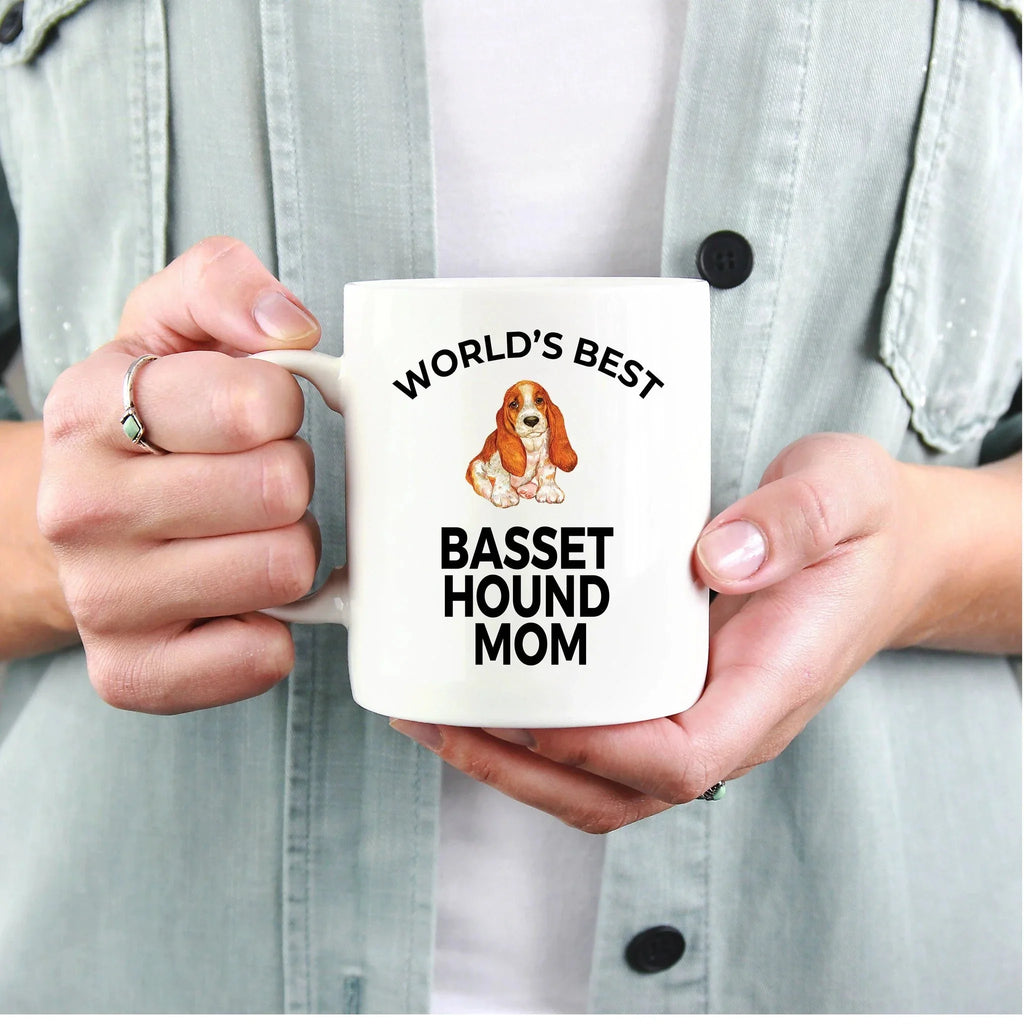 Basset Hound Dog Mom Mug