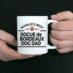 Dogue de Bordeaux Dog Dad Ceramic Coffee Mug