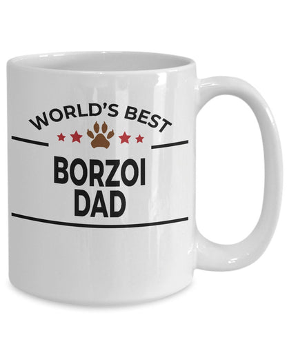 Borzoi Dog Dad Mug - Mallard Moon Gift Shop