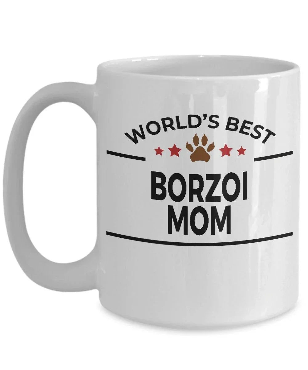 Borzoi Dog Mom Mug