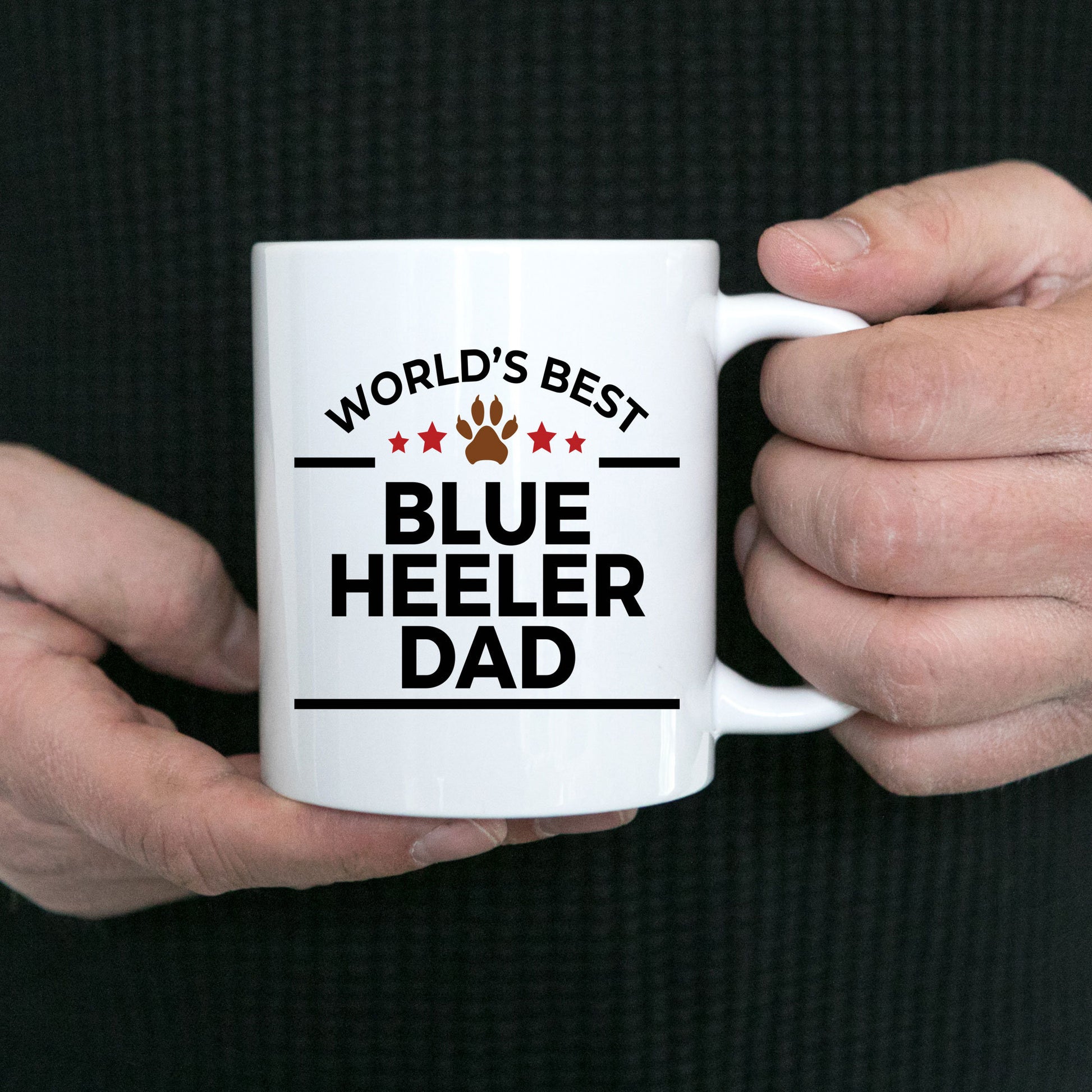 Blue Heeler Dog Dad Mug - Mallard Moon Gift Shop