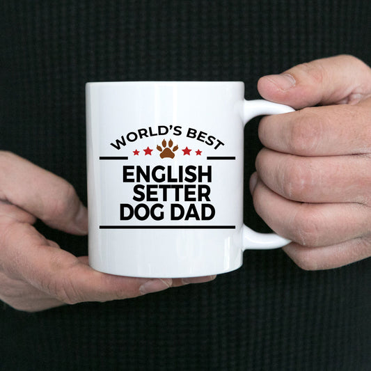 English Setter Dog Dad Mug - Mallard Moon Gift Shop