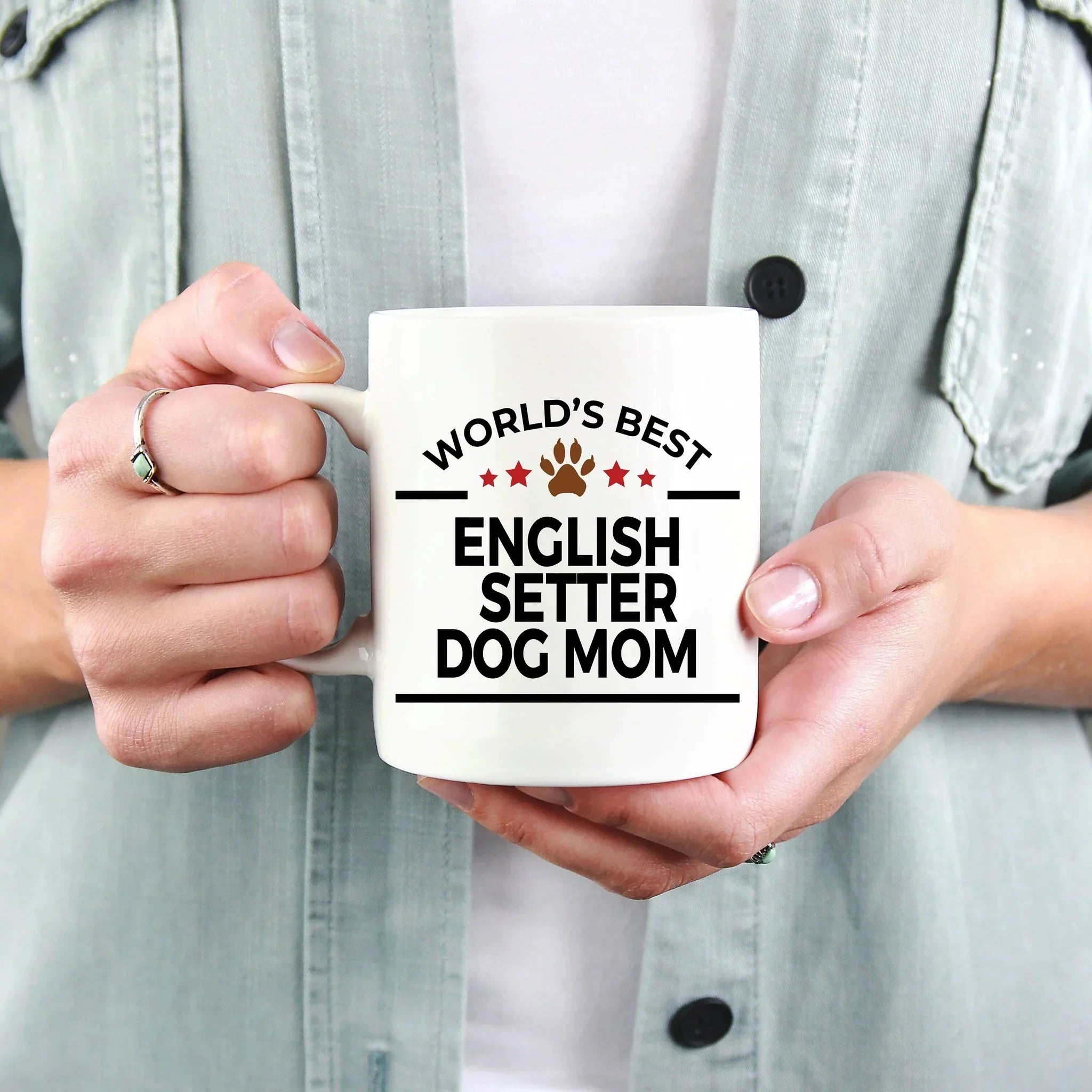 English Setter Dog Mom Mug