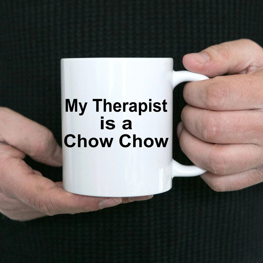 Chow Chow Dog Therapist Mug
