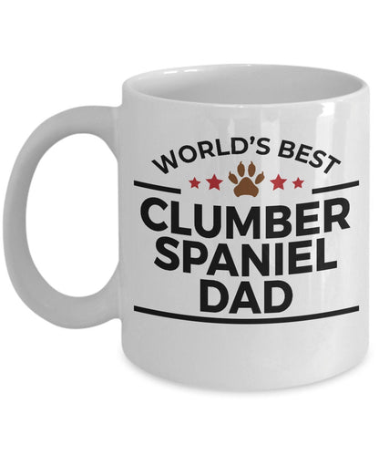 Clumber Spaniel Dog Dad Mug - Mallard Moon Gift Shop