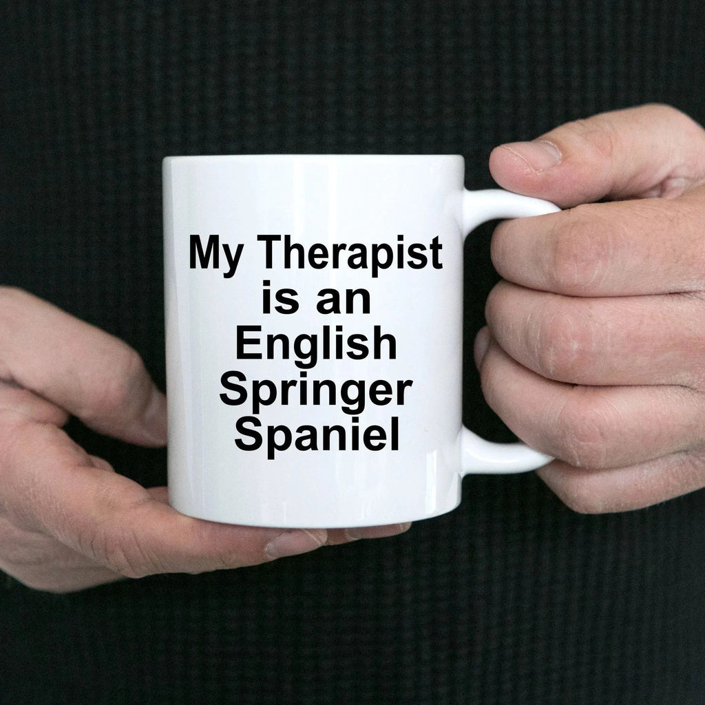 English Springer Spaniel Dog Therapist Mug
