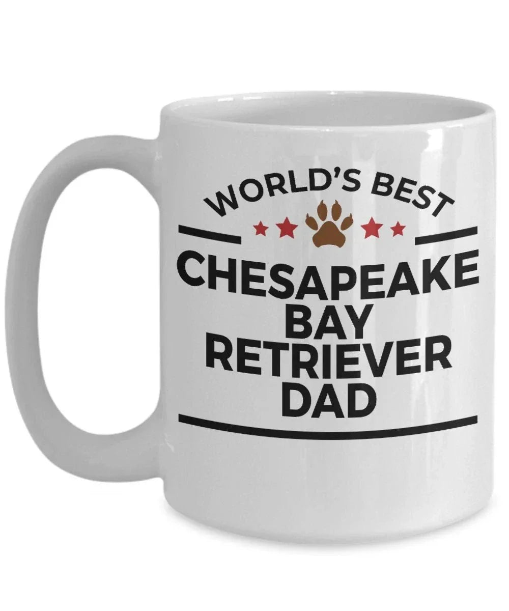 Chesapeake Bay Retriever Dog Dad Mug