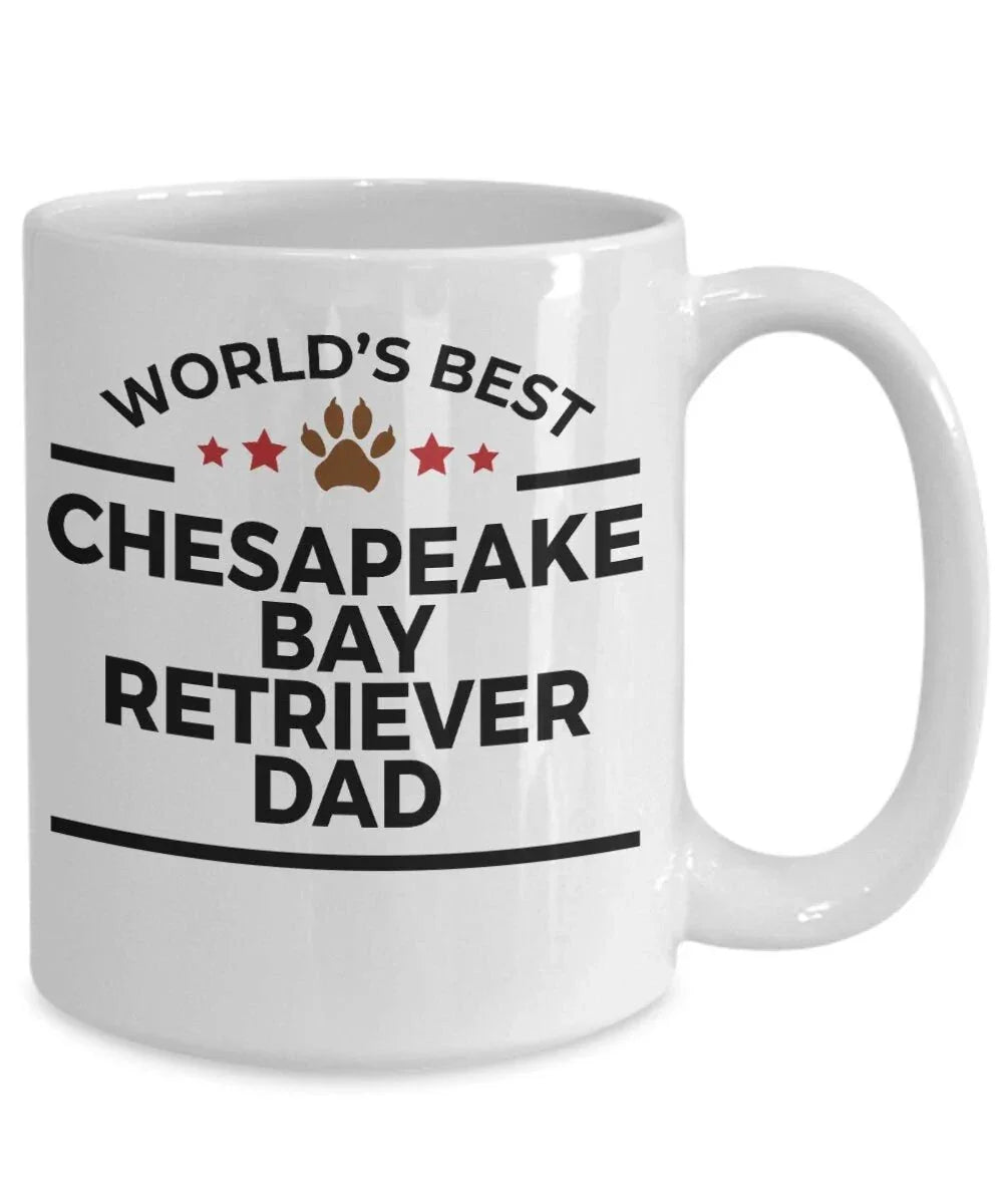 Chesapeake Bay Retriever Dog Dad Mug