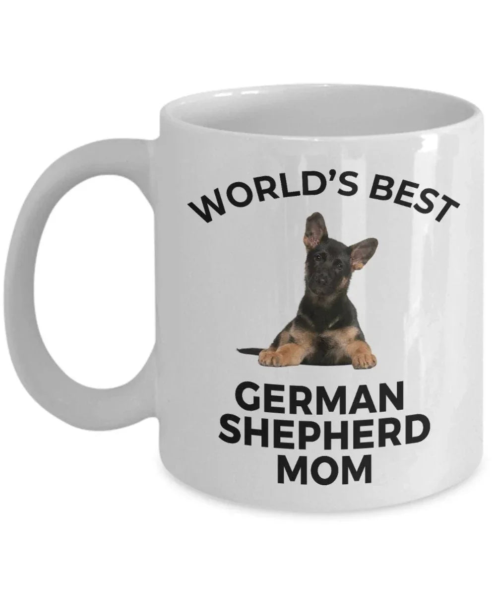 German Shepherd Puppy Dog Mom Mug