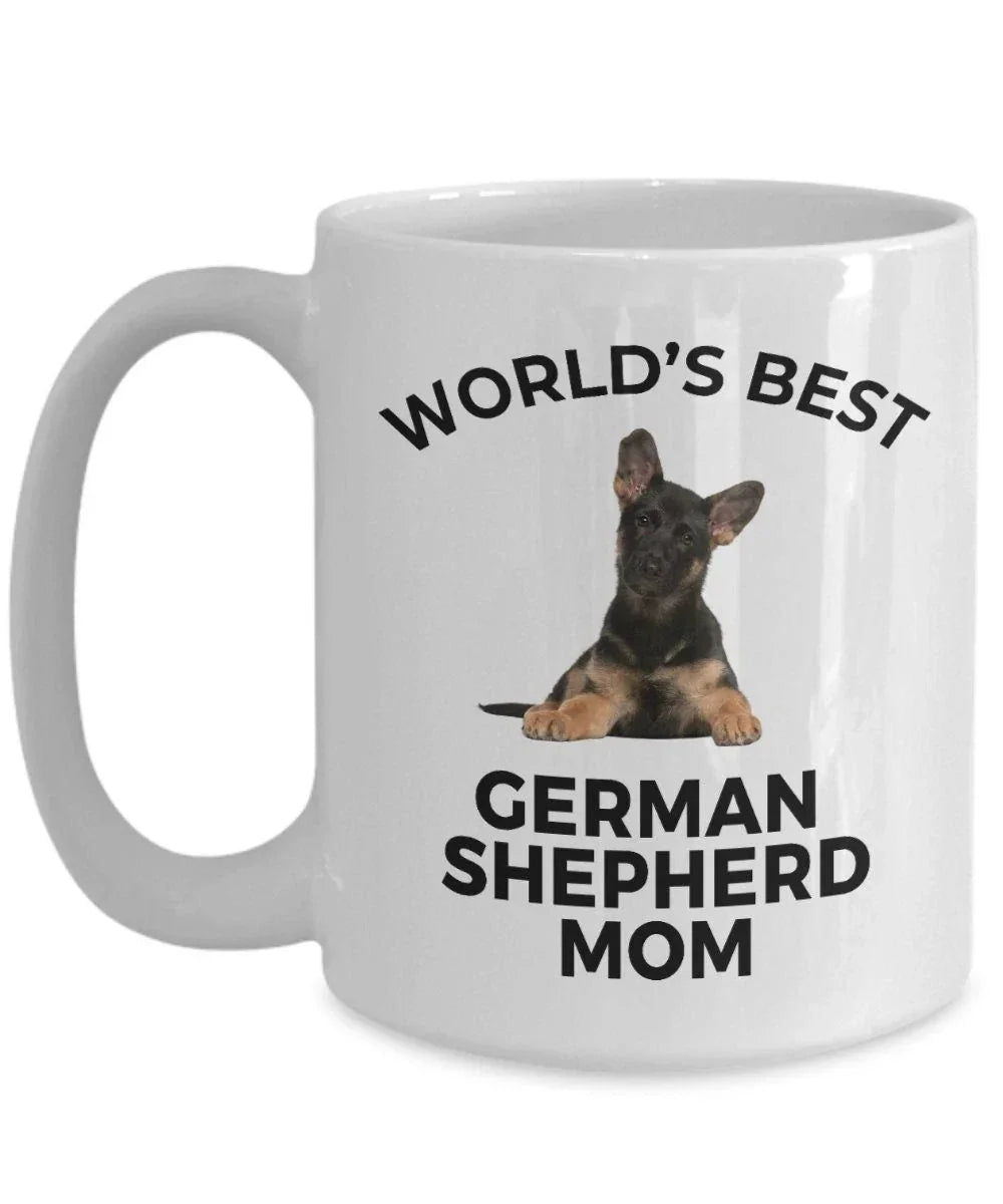German Shepherd Puppy Dog Mom Mug