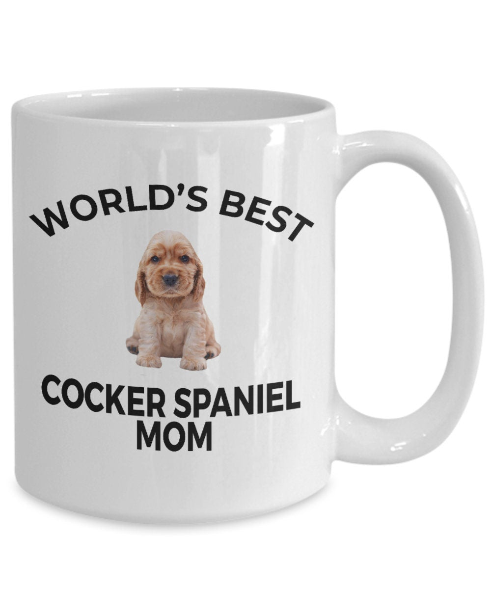 Cocker Spaniel Puppy Dog Mom Mug - Mallard Moon Gift Shop