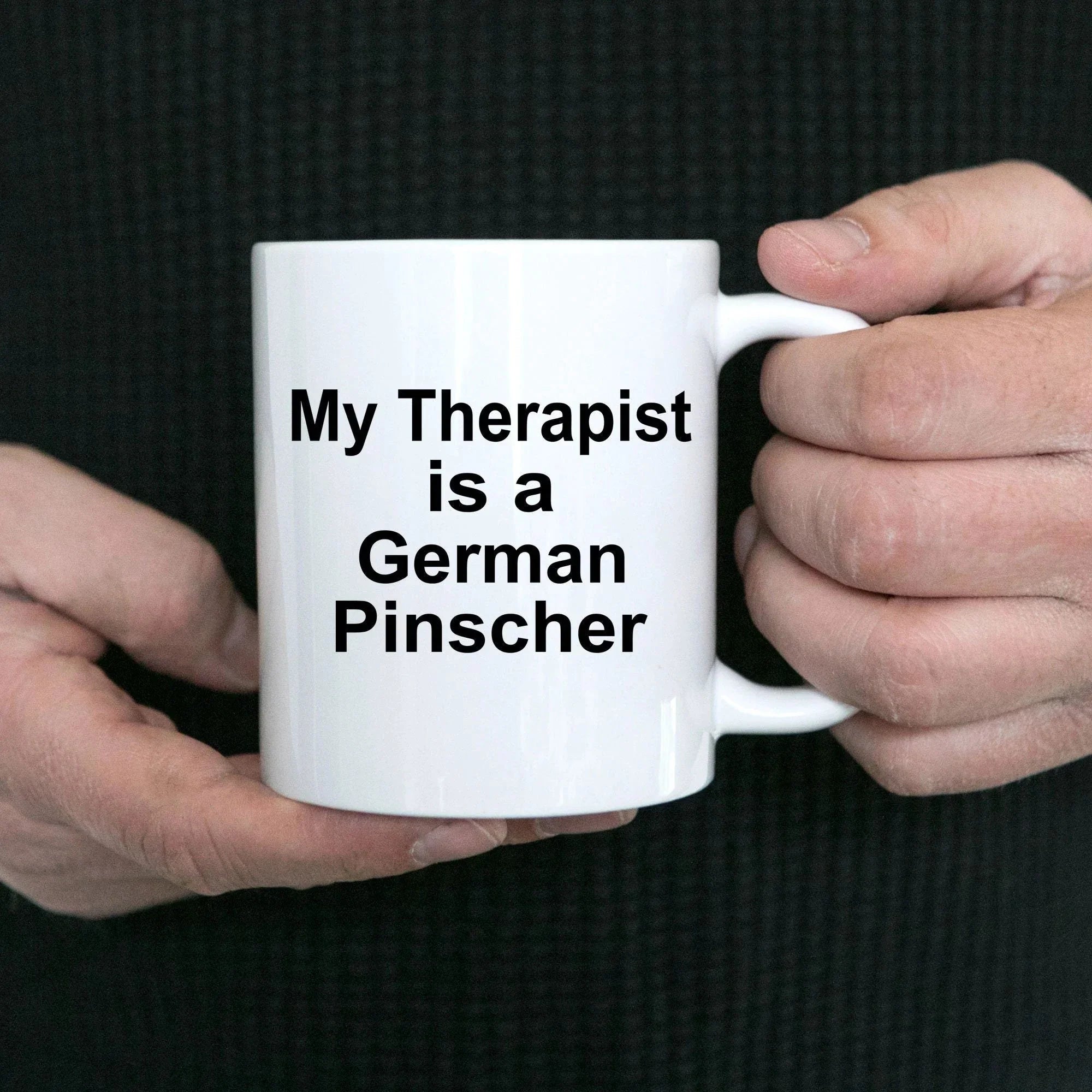 German Pinscher Dog Therapist Mug