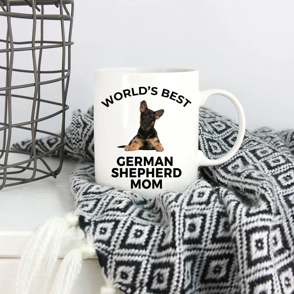 German Shepherd Puppy Dog Mom Mug