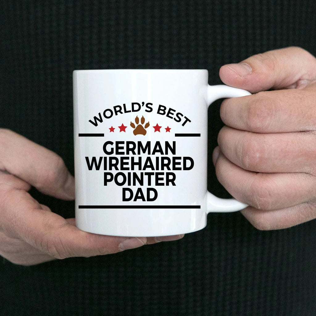 German Wirehaired Pointer Dog Dad Mug