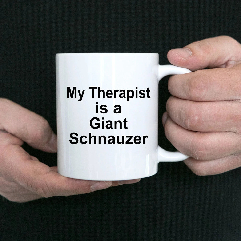 Giant Schnauzer Dog Therapist Mug