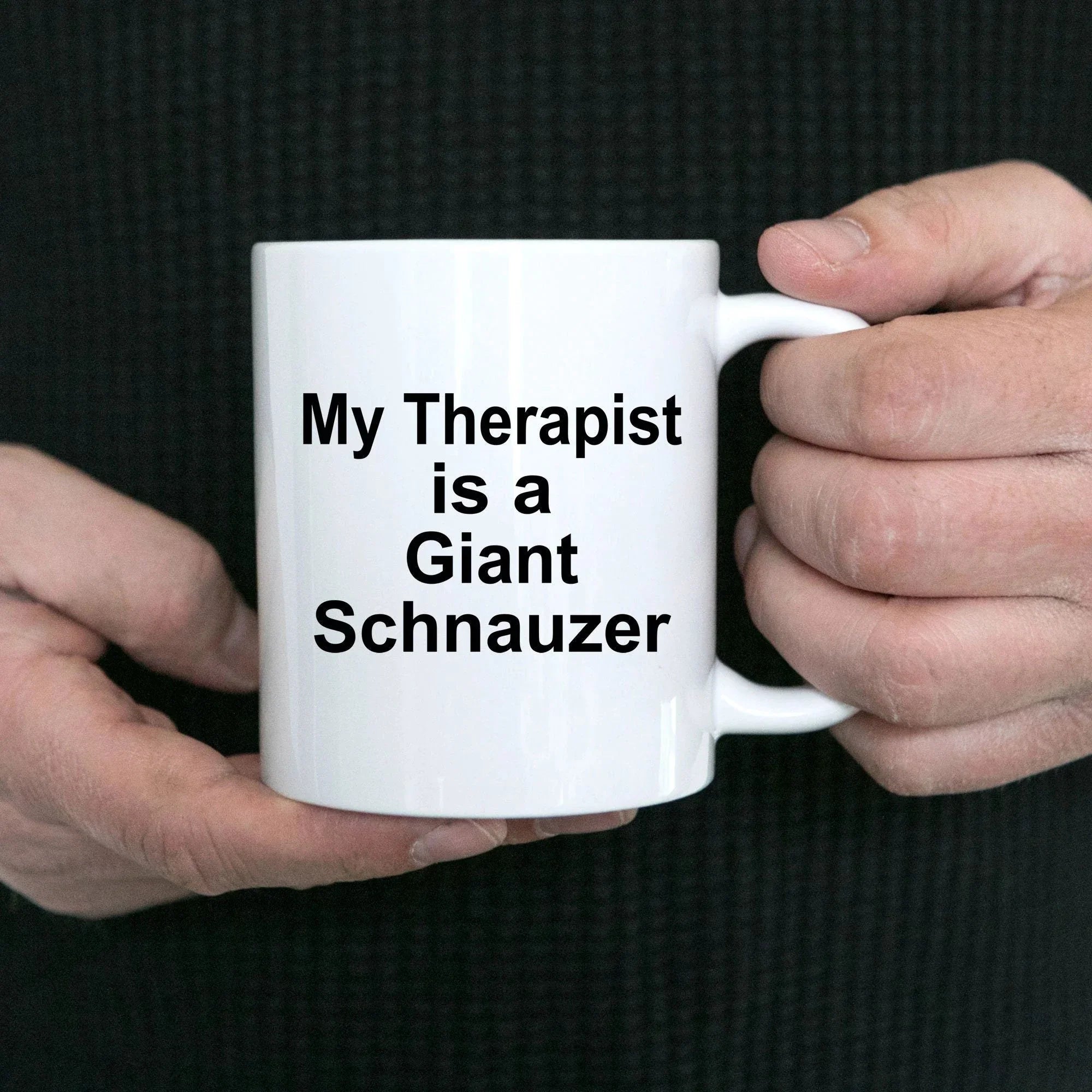 Giant Schnauzer Dog Therapist Mug