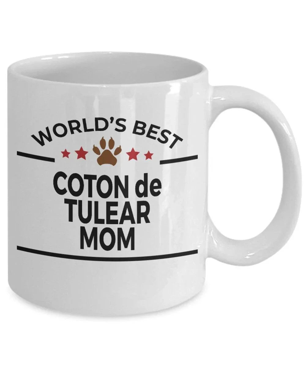 Coton de Tulear Dog Mom Mug