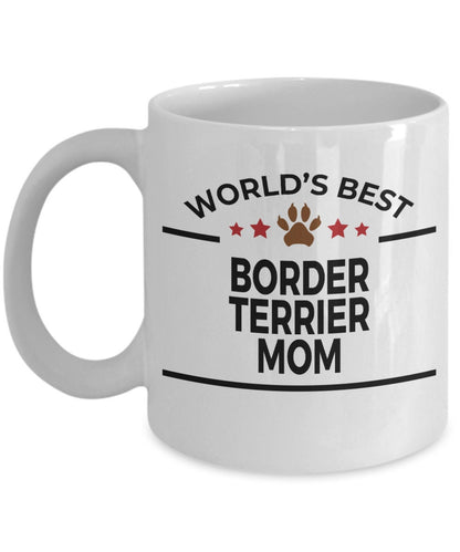 Border Terrier Dog Mom Mug - Mallard Moon Gift Shop