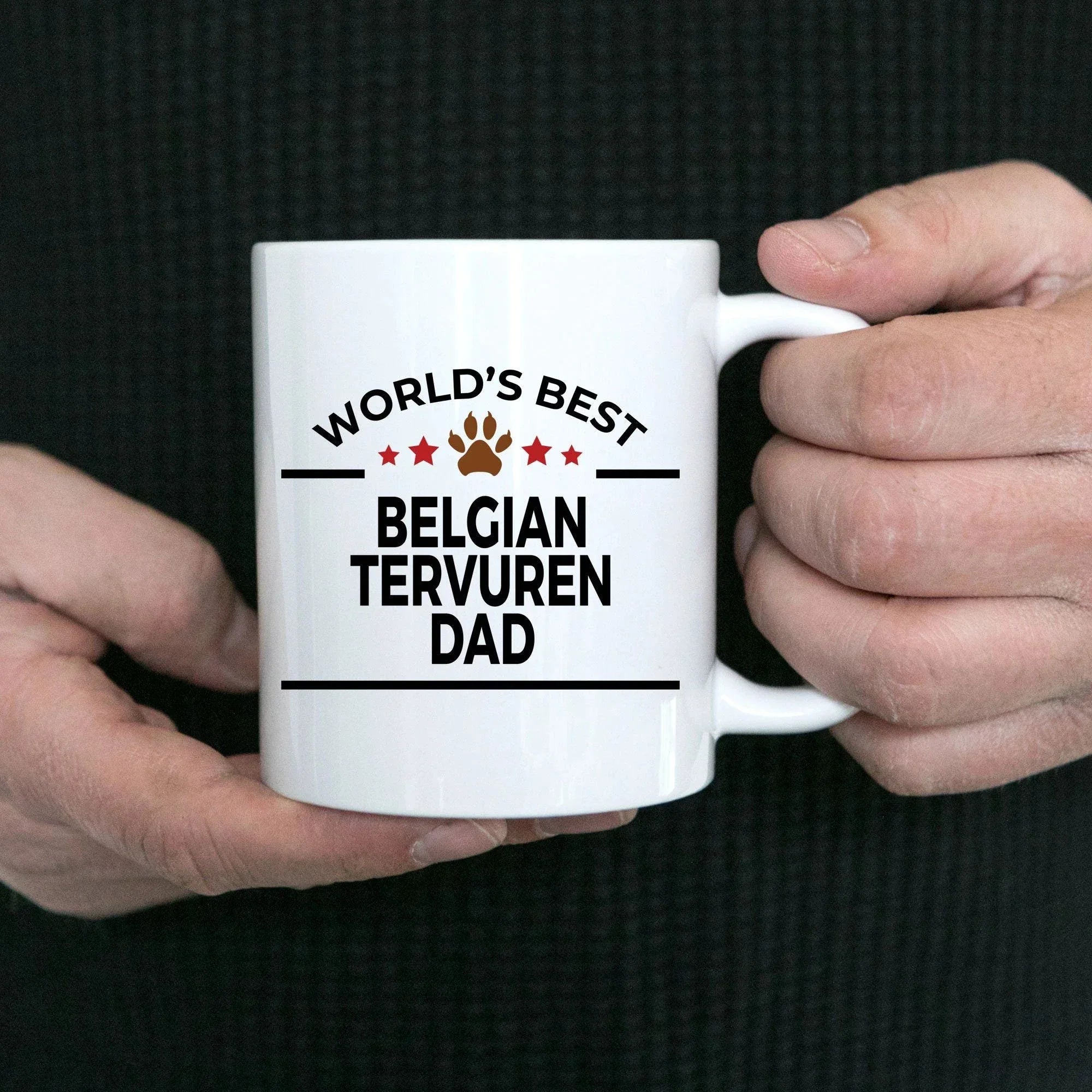 Belgian Tervuren Dog Dad Mug