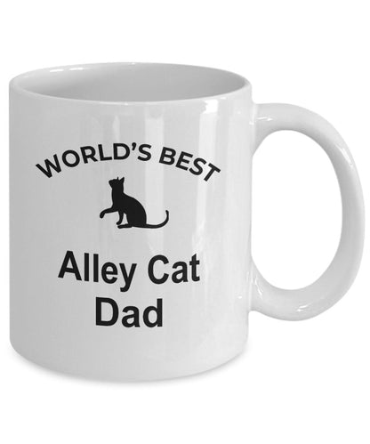 Alley Cat Dad Coffee Mug - Mallard Moon Gift Shop