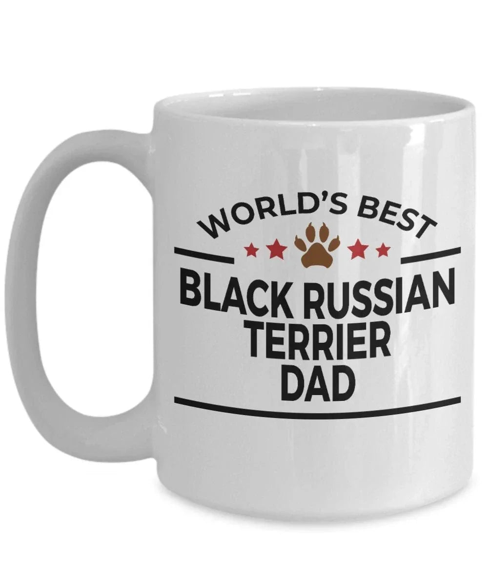 Black Russian Terrier Dog Dad Mug