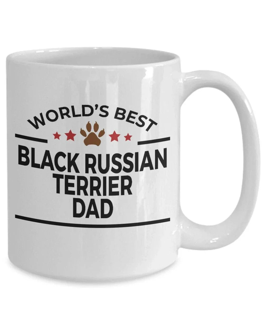 Black Russian Terrier Dog Dad Mug