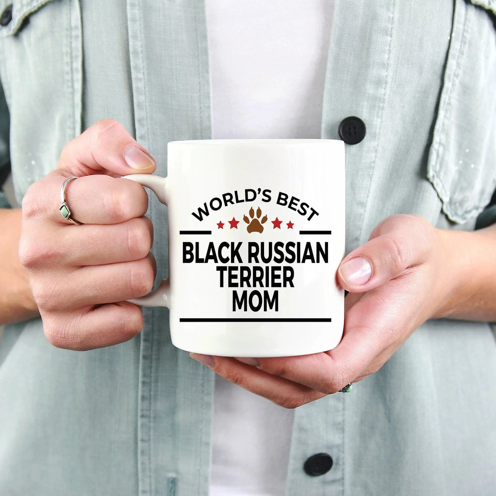 Black Russian Terrier Dog Mom Mug