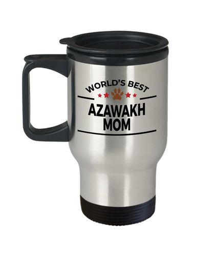 Azawakh Dog Mom Travel Tumbler Mug - Mallard Moon Gift Shop
