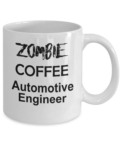 Automotive Engineer Zombie Mug - Mallard Moon Gift Shop