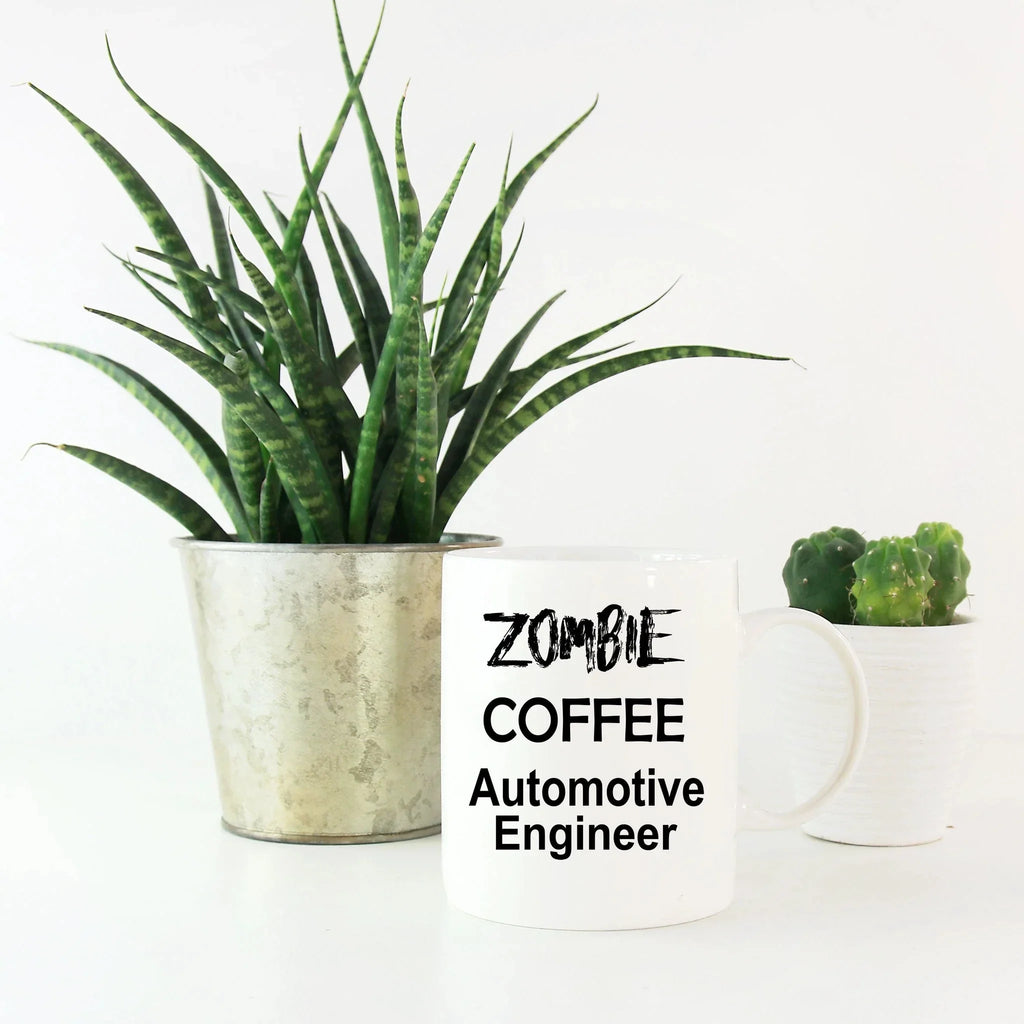 Automotive Engineer Zombie Mug