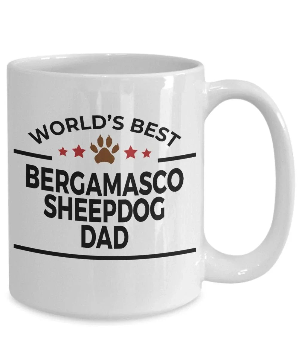Bergamasco Sheepdog Dad Mug
