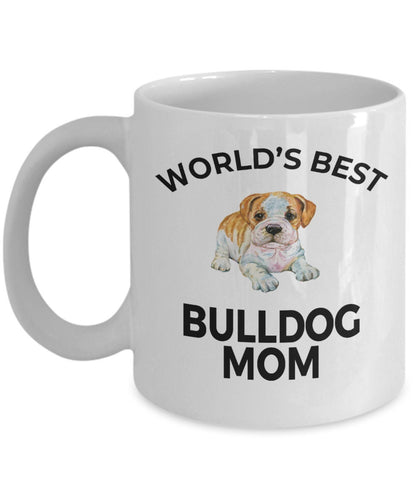 Bulldog Puppy Dog Mom Mug