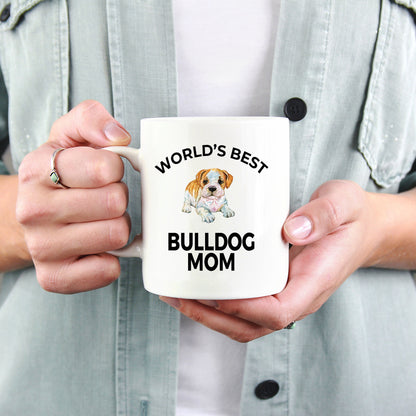 Bulldog Puppy Dog Mom Mug