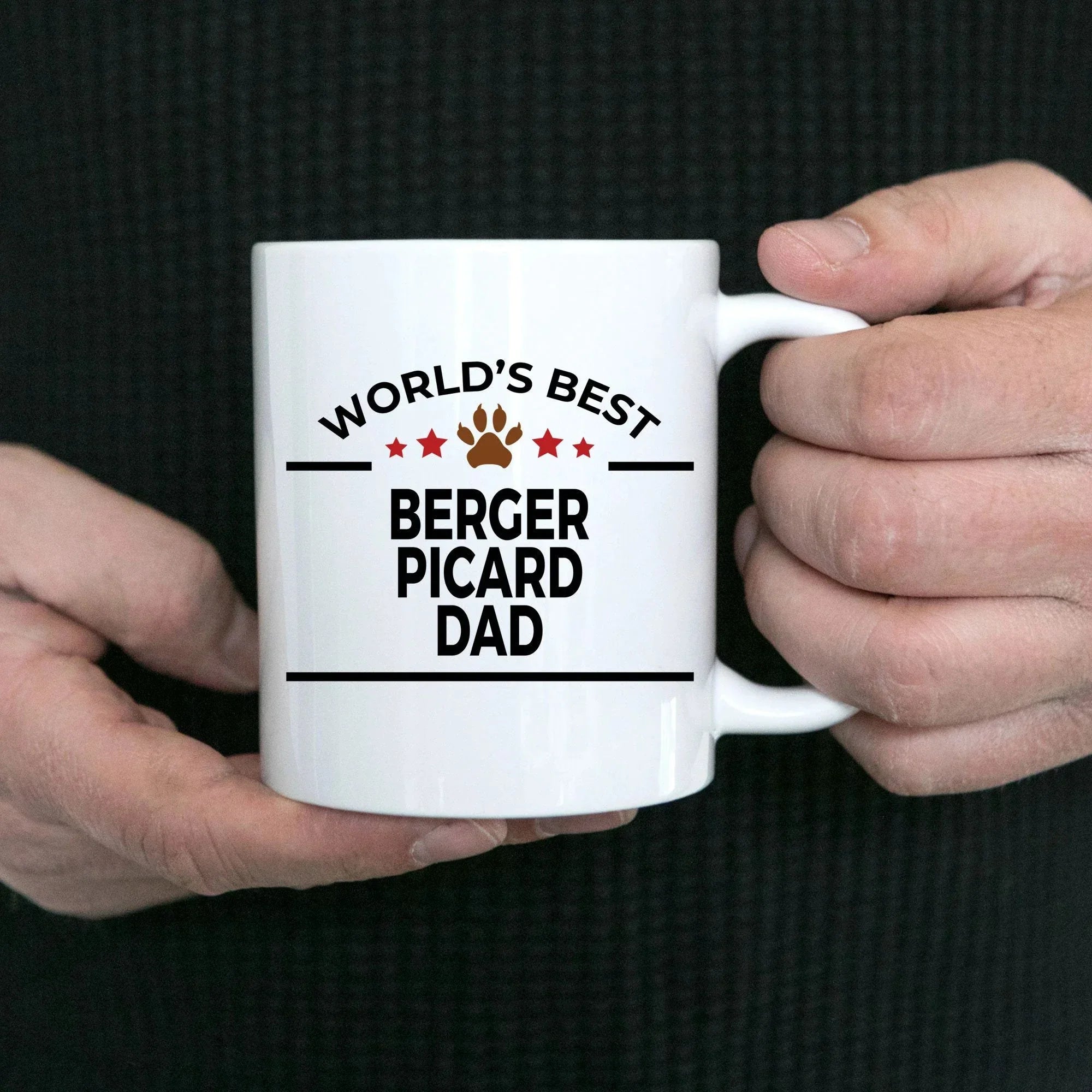 Berger Picard Dog Dad Mug