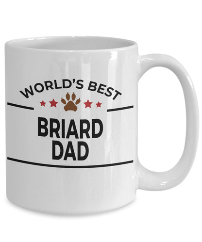Briard Dog Dad Coffee Mug - Mallard Moon Gift Shop