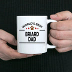Briard Dog Dad Coffee Mug