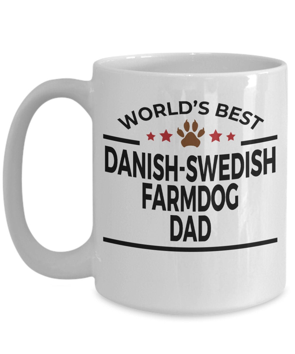 Danish-Swedish Farmdog Dad Mug - Mallard Moon Gift Shop