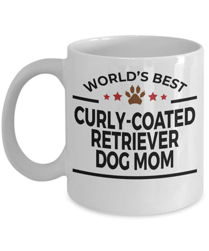 Curly-coated Retriever Dog Mom Mug - Mallard Moon Gift Shop