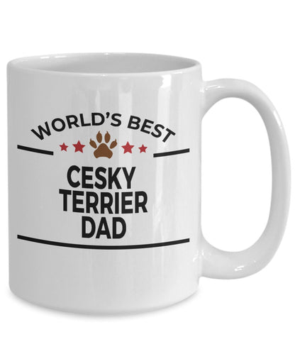 Cesky Terrier Dog Dad Mug - Mallard Moon Gift Shop