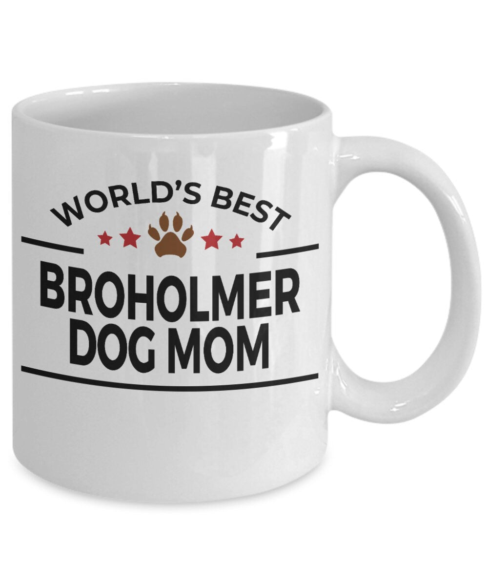 Broholmer Dog Mom Coffee Mug - Mallard Moon Gift Shop