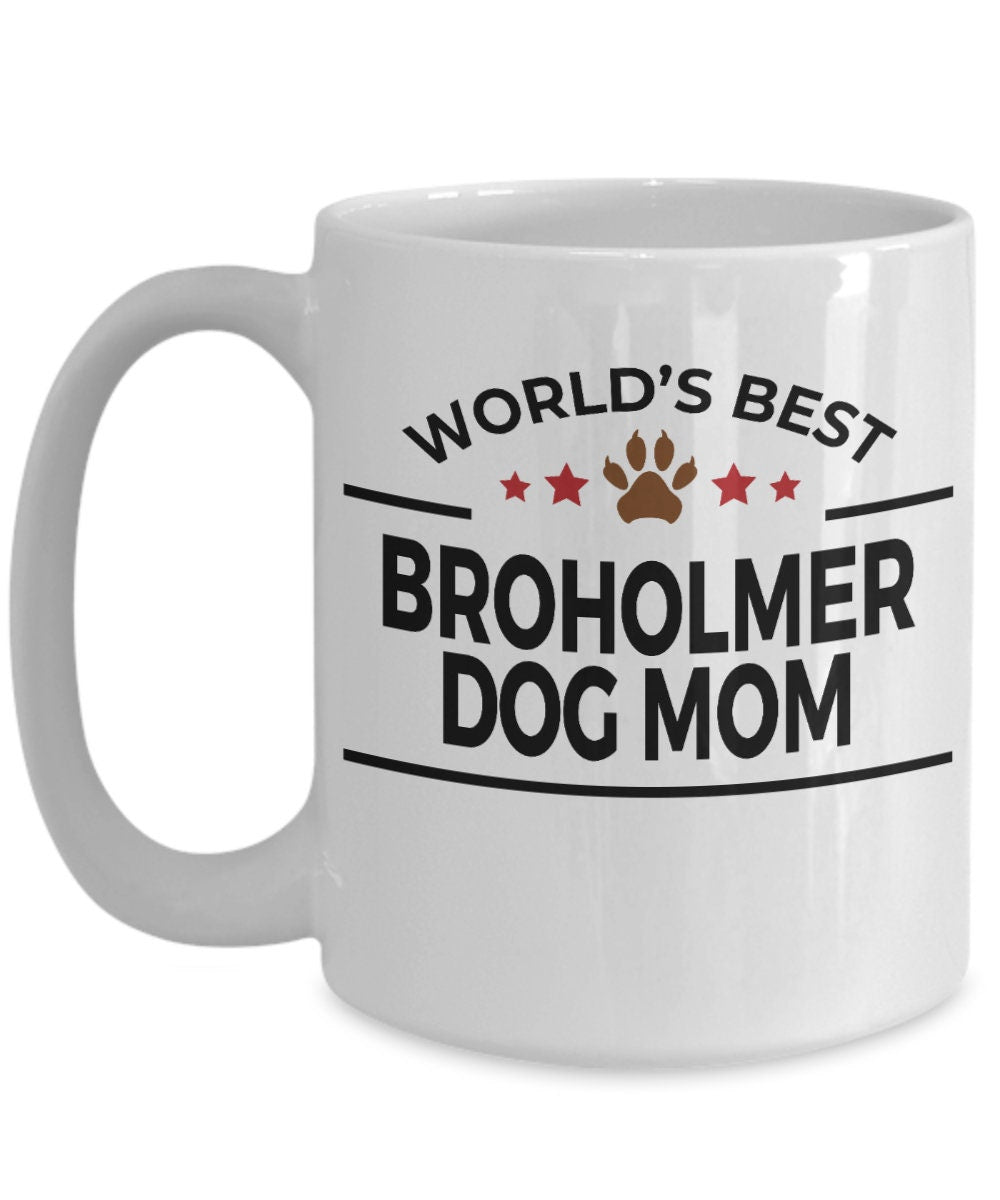 Broholmer Dog Mom Coffee Mug - Mallard Moon Gift Shop